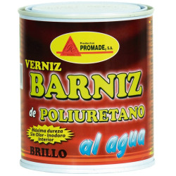 BARNIZ AGUA POLIURETANO BRILLANTE 4LTS