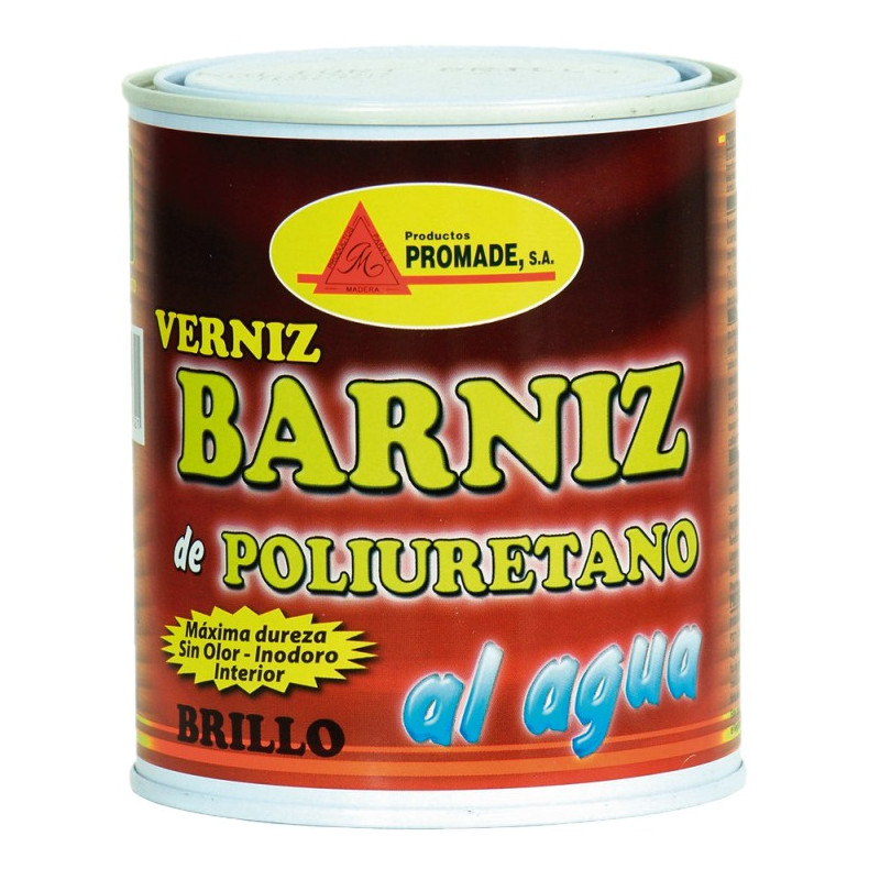 BARNIZ AGUA POLIURETANO BRILLANTE 4LTS
