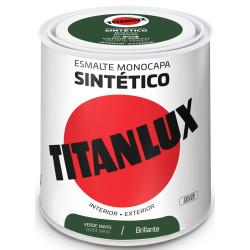 TITANLUX ESMALTE SINTETICO VERDE MAYO 250ML