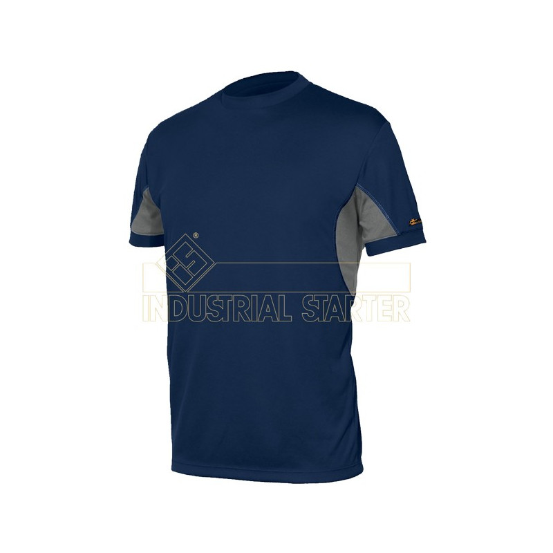 CAMISETA EXTREME 8820B MANGA CORTA AZUL T.L