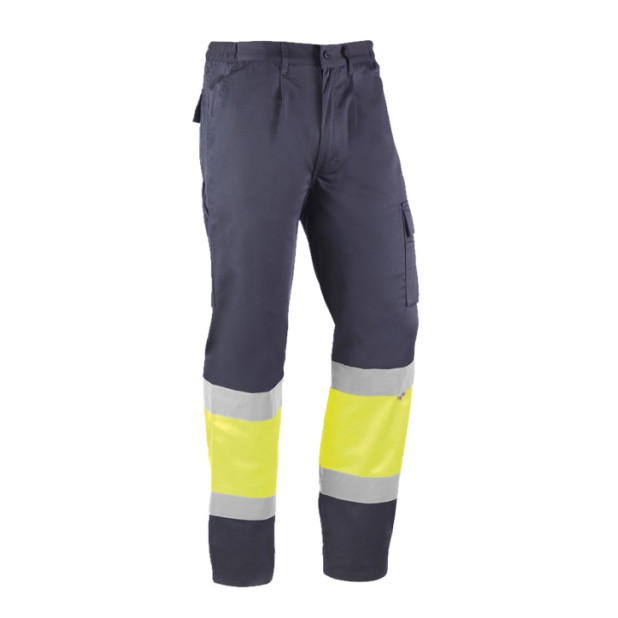 PANTALON KRETA MARINO BANDA AMARILLA T.L