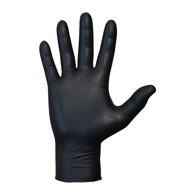 GUANTE AGILITY GRIP NITR. AMBIDEX NEGRO