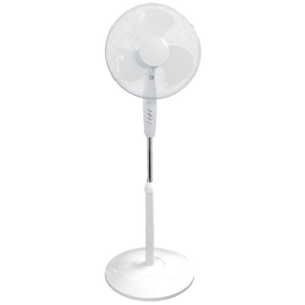VENTILADOR DE PIE BASE REDONDA 50W 230V