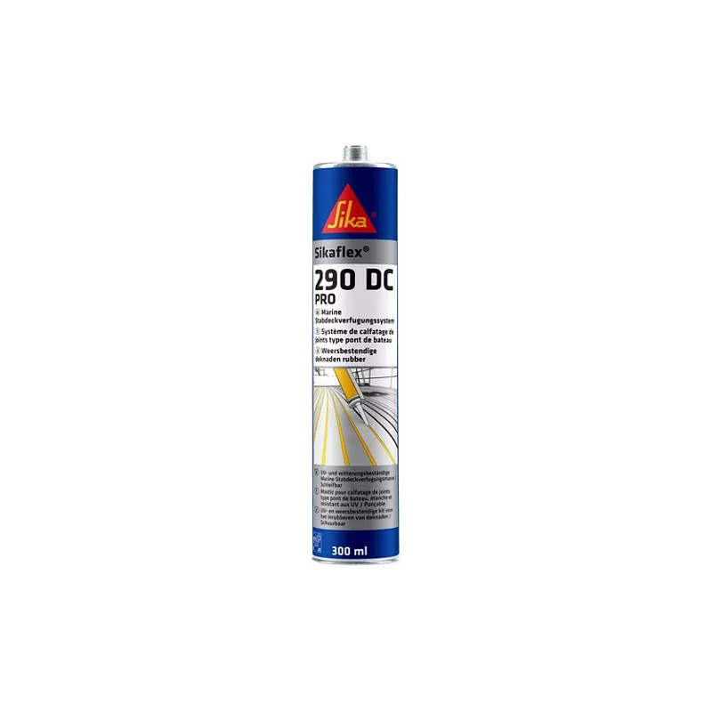 SIKAFLEX 290DC PRO 300ML. NEGRO