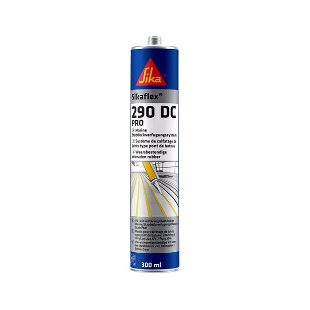 SIKAFLEX 290DC PRO 300ML. NEGRO