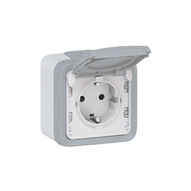 BASE TOMA SUPERFICIE PLEXO 2P+T GRIS