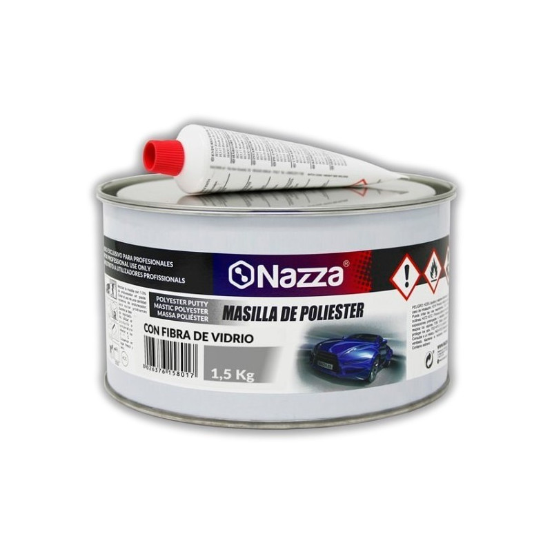MASILLA CARROCERA FIBRA NAZZA 1.5KG