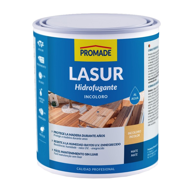 LASUR PROTECTOR MATE AGUA INCOL. 4LTS