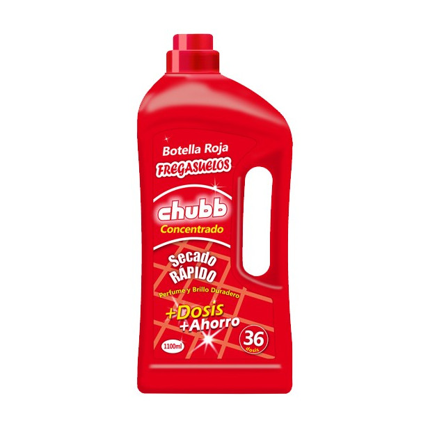 FREGASUELOS BOTELLA ROJA 1LTS