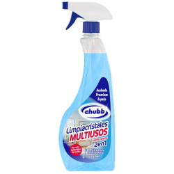 LIMPIACRISTALES CHUBB MULTIUSOS 2 EN 1 750ML