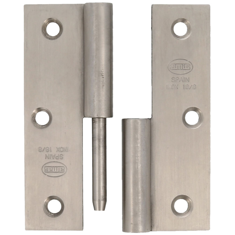 BISAGRA AMIG 2077 80x60 A. INOX DCHA.
