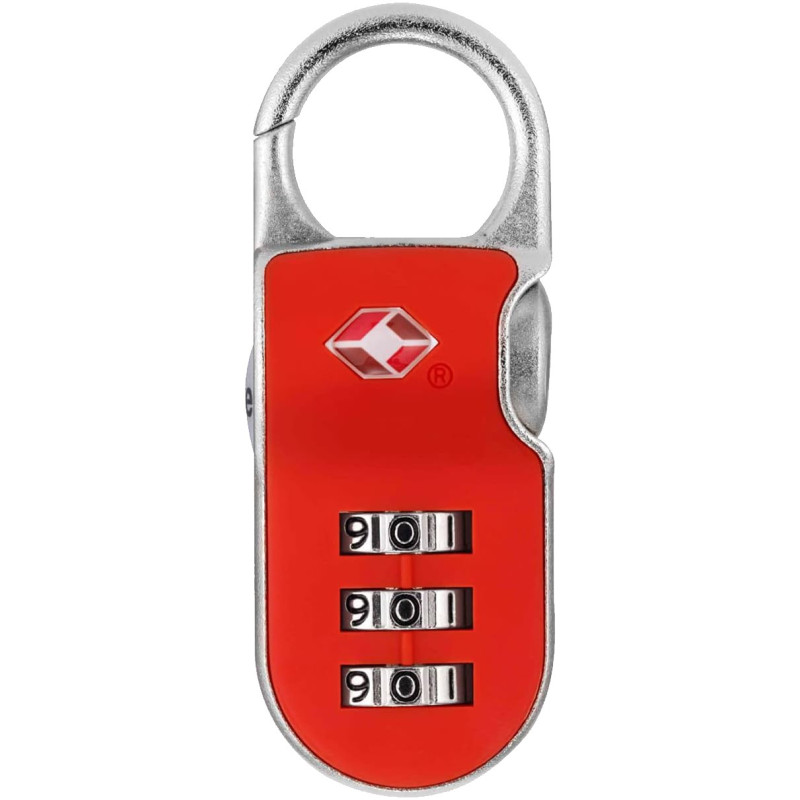 CANDADO TSA P/EQUIPAJ. C/ARCO CLIP