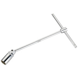 LLAVE BUJIA C/MANGO T16MM