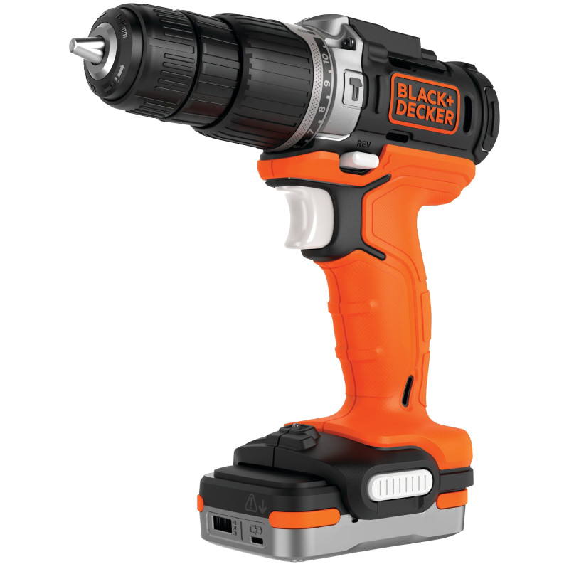 TALADRO PERCUTOR BLACK DECKER 12V 40NM