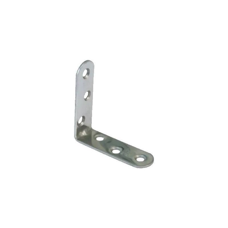 ESCUADRA ANGULO PUNTA REDONDA 60x60 INOX