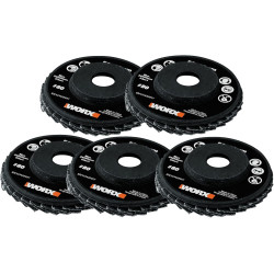 JGO.DISCOS WORX HOJAS ABRASIVAS GR.80