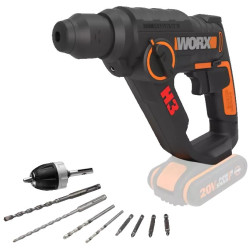 MARTILLO COMBINADO WORX WX390.9 S/BAT 20V
