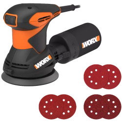 LIJADORA ROTORBITAL WORX WX652.1 320W+7ACC.