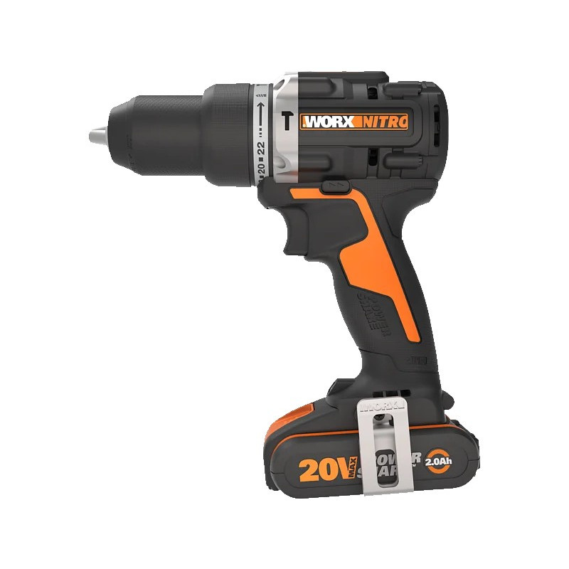 TALADRO PERCUTOR WORX WX352 20V 2.0AH BL