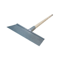 RASCADOR ACERO GALV.C/MANGO MADERA