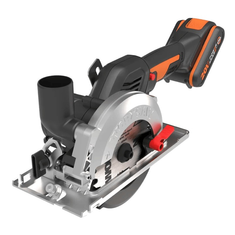SIERRA CIRCULAR COMPACTA WORX WX531 20V C/B C/C