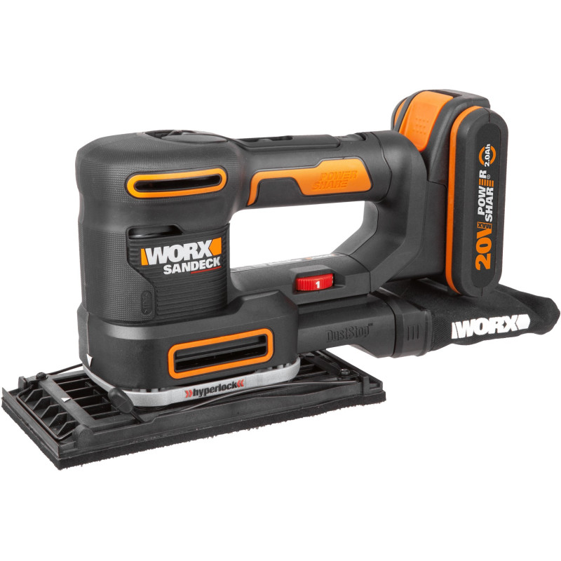 MULTILIJADORA 5EN1 WORX WX820 20V 2.0AH+15ACC.