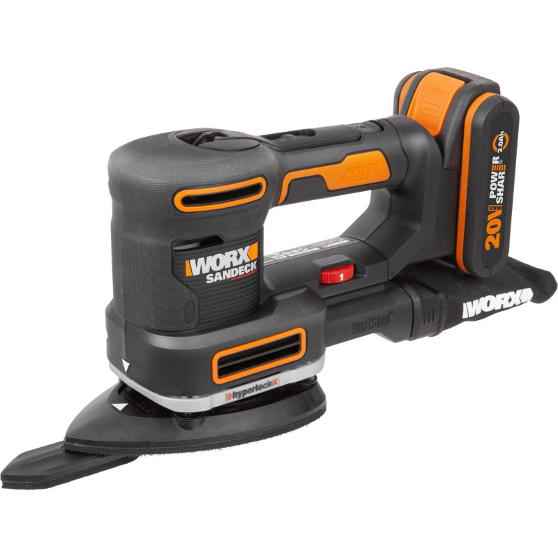 MULTILIJADORA 5EN1 WORX WX820 20V 2.0AH+15ACC.