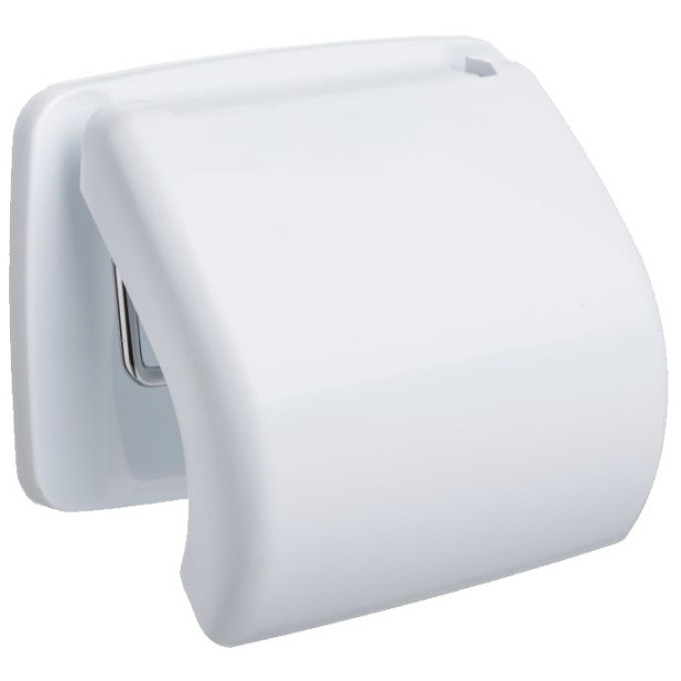 PORTARROLLO OLYMPIA PLASTICO BLANCO 157x43x132mm