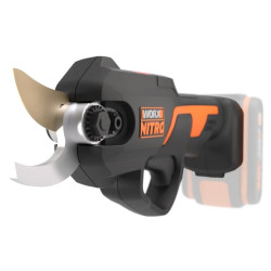 TIJERAS PODAR WORX S/CABLE S/ESCOBILLA 20V 25MM