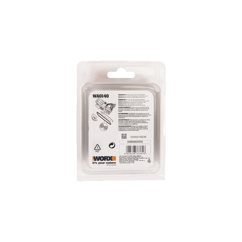 CADENA MOTOSIERRA WORX WA0140 25cm