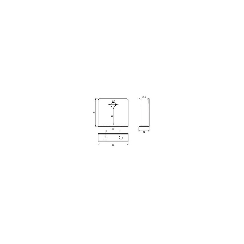 PINZA UNION LATERAL CB12 IN
