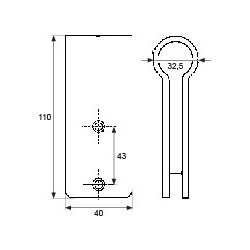 PINZA UNION TUBO PANEL CB07 IN