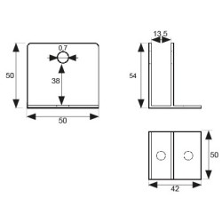 PINZA ESCUADRA UNION "LU" CB18 IN