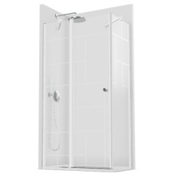 MAMPARA AC216 ABATIBLE BLANCO C/TRANS. 800x1200x1950MM