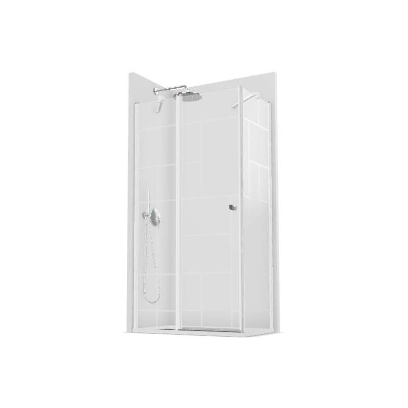 MAMPARA AC216 ABATIBLE BLANCO C/TRANS. 800x1200x1950MM
