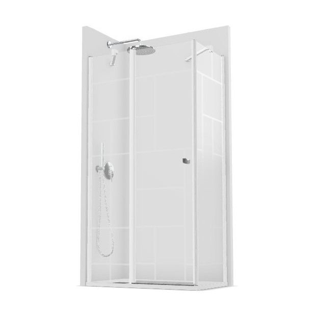 MAMPARA AC216 ABATIBLE BLANCO C/TRANS. 800x1200x1950MM