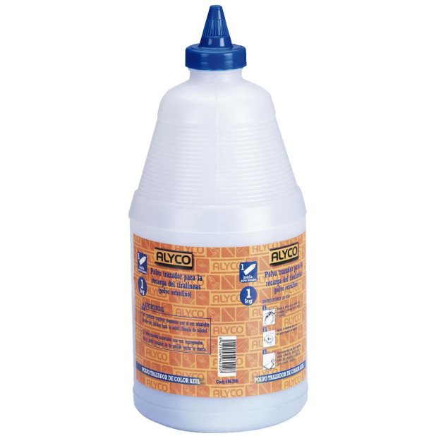 BIDON POLVO TRAZADOR AZUL 1KG