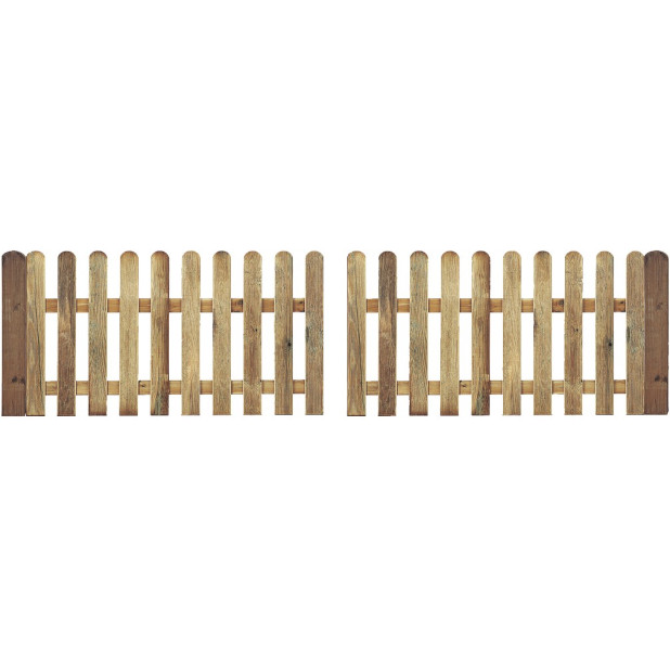 VALLA CLASICA MADERA TRATADA CATRAL 100x250CM