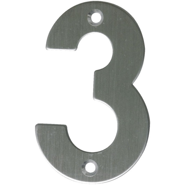 NUMERO AMIG Nº3 INOX