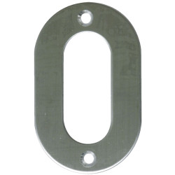NUMERO AMIG Nº0 INOX