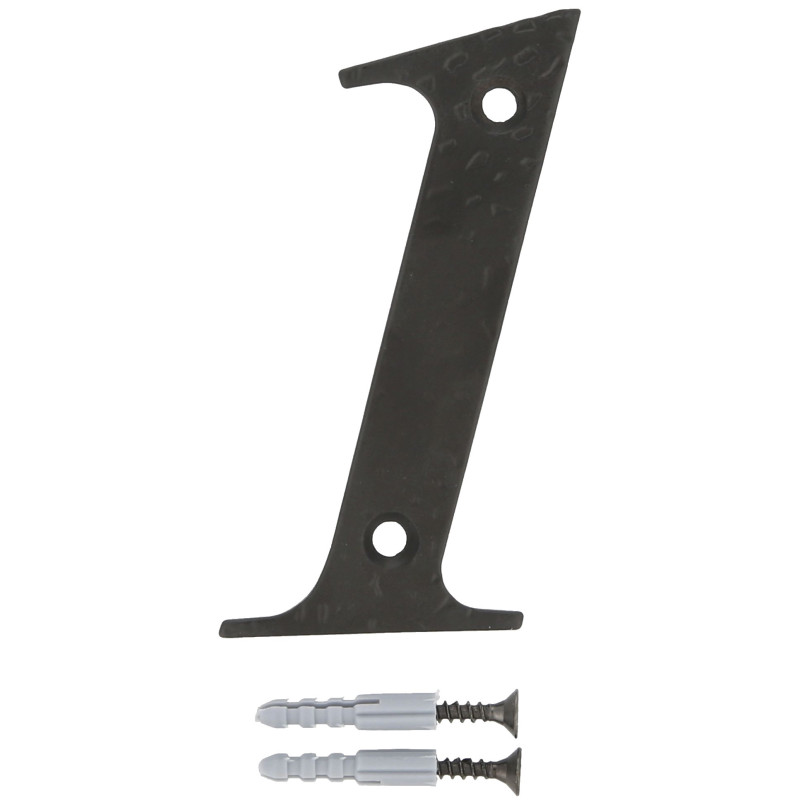 NUMERO AMIG Nº1 ACERO NEGRO