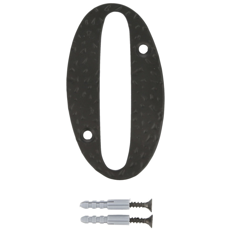NUMERO AMIG Nº0 ACERO NEGRO
