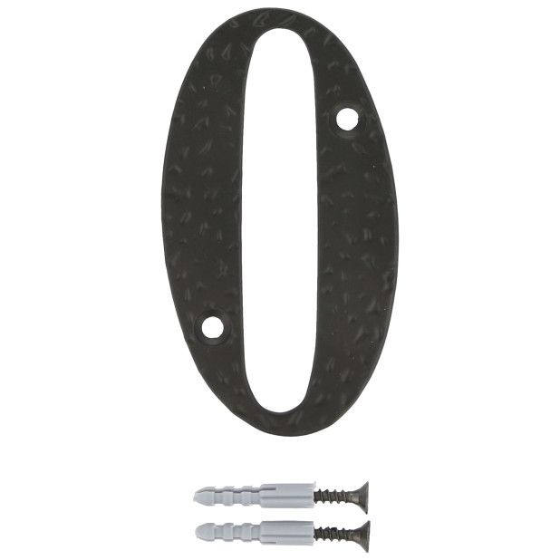 NUMERO AMIG Nº0 ACERO NEGRO