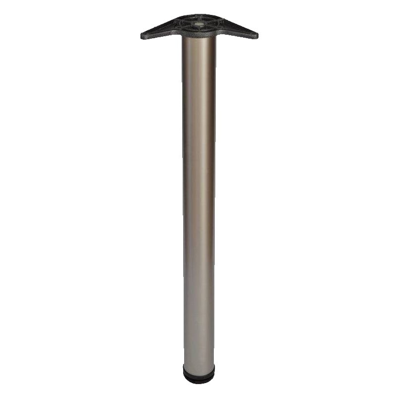 PATA MESA REDONDA REGULABLE 710x60 NIQUEL CEP