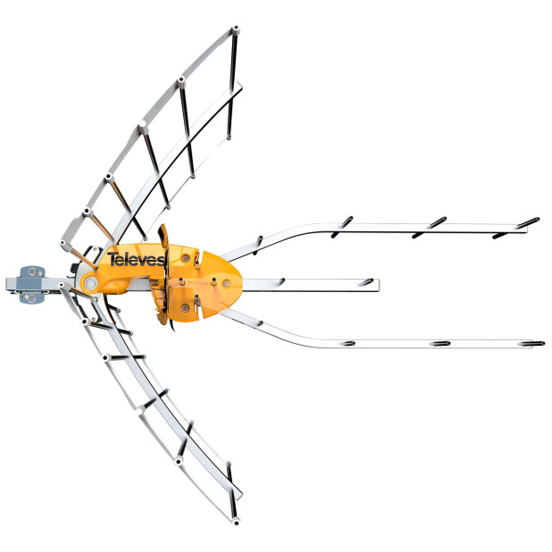 ANTENA ELLIPSE UHF (C21-48)+ALIM.(INDIV.)