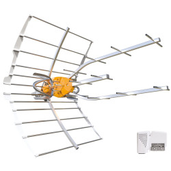 ANTENA ELLIPSE UHF (C21-48)+ALIM.(INDIV.)