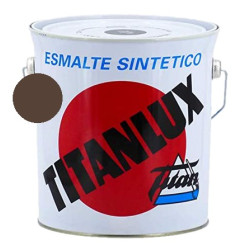 TITANLUX ESMALTE SINTETICO MARRON 4L DESCATALOGADO
