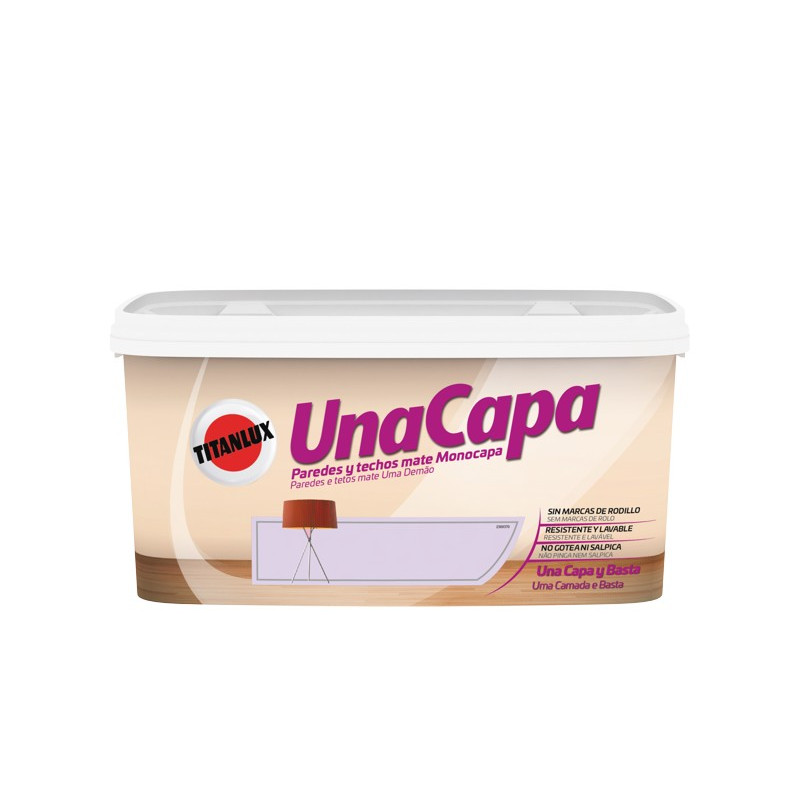 TITAN UNA CAPA 5LTS. BLANCO