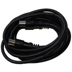 PROLONGADOR COAXIAL "CEI" M-H NEGRO 2.5MTS