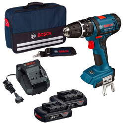 ATORNILLADOR BOSCH GSB 18V-21+2x2,0 AH +BOLSA